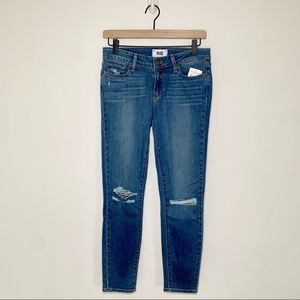 NEW Paige Verdugo Crop Skinny Jean, 28